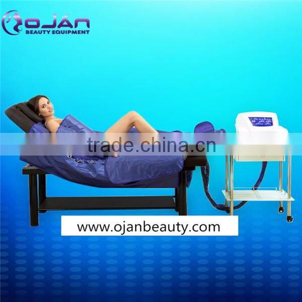 Infrared pressotherapy suit lymphatic drainage EMS sauna suit hot sale