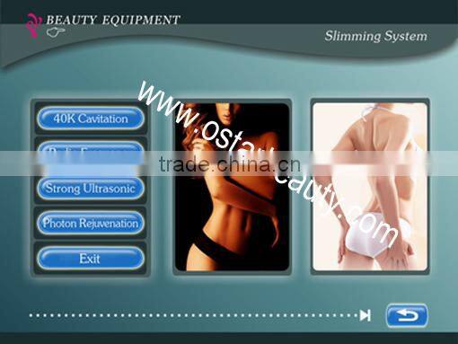 40K cavitation burn fat RF slimming machine for weight loss SR 01