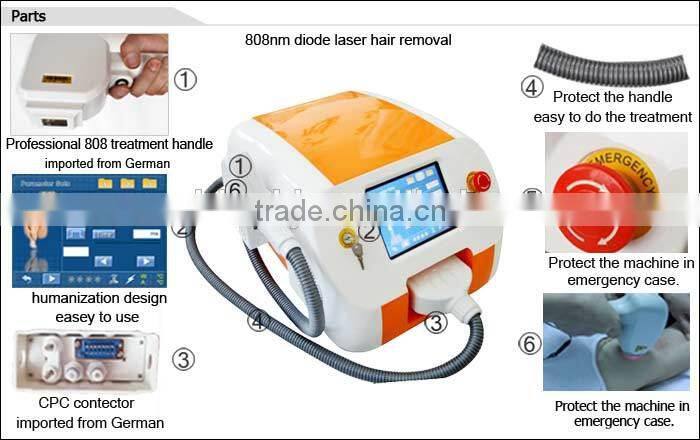 NEW type 15*25mm big spot Portable 808nm diode laser nose hair remover