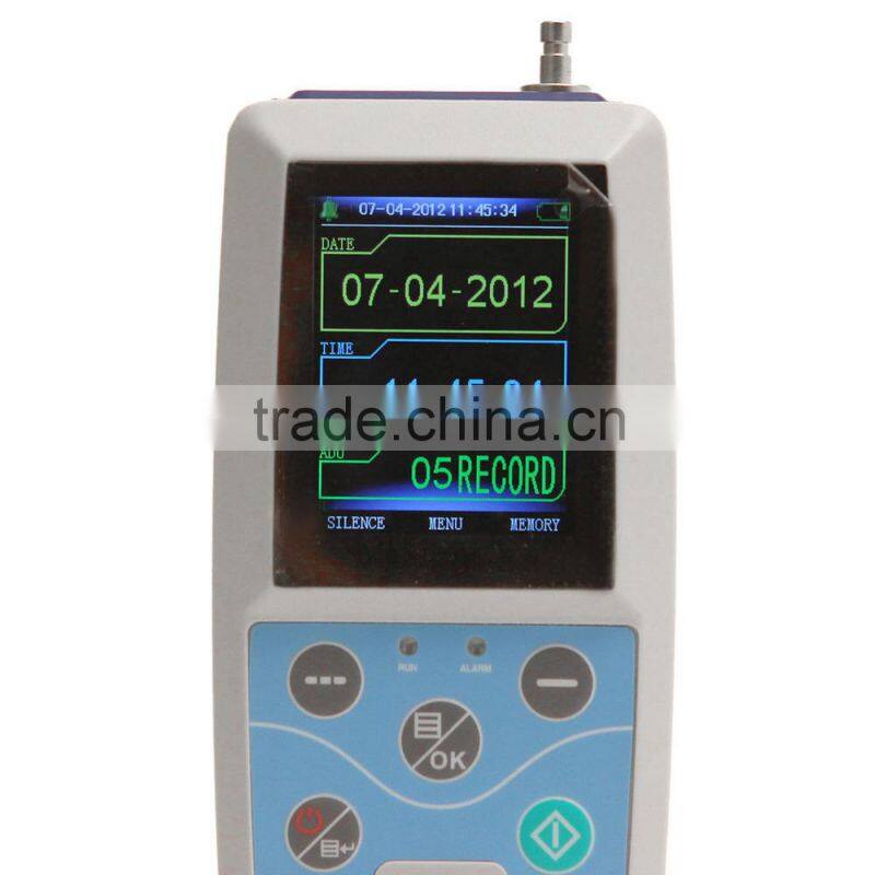 On Sale !!! Color Big LCD Ambulatory digital Blood Pressure Monitor with Free software