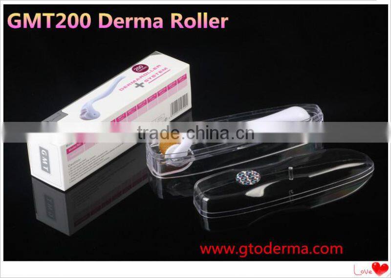 200 needles microneedle skin care face derma roller