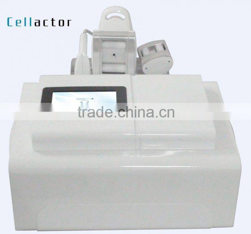 professional lipo rf massage vaccum roller rf body shaping skin lifting device - Cellactor