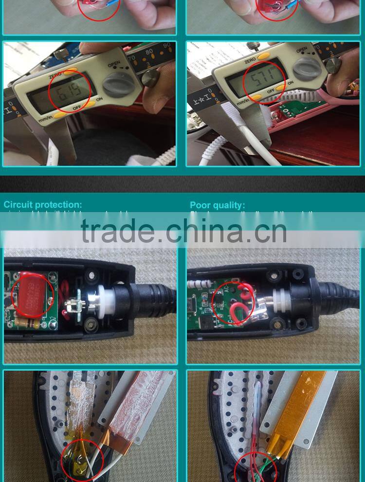 Cheap Superior Qualiy Electric Fast Heat Up Safe CE FCC ROHS comb straightener