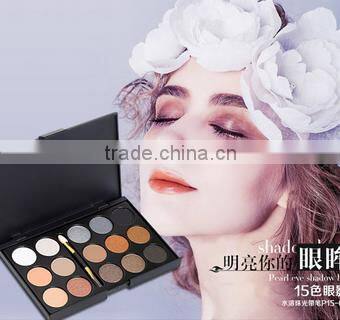 Wholesale 40 color eyeshadow pallete with eyeshadow palette packaging