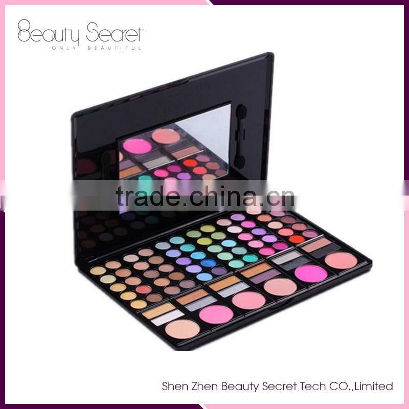 customize logo 78 colors make up eyesahdow palette eyeshadow