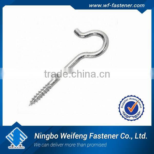 Gold Color Metal L Shaped Screw Hook In Bulk Price From China Factory ,screw hook