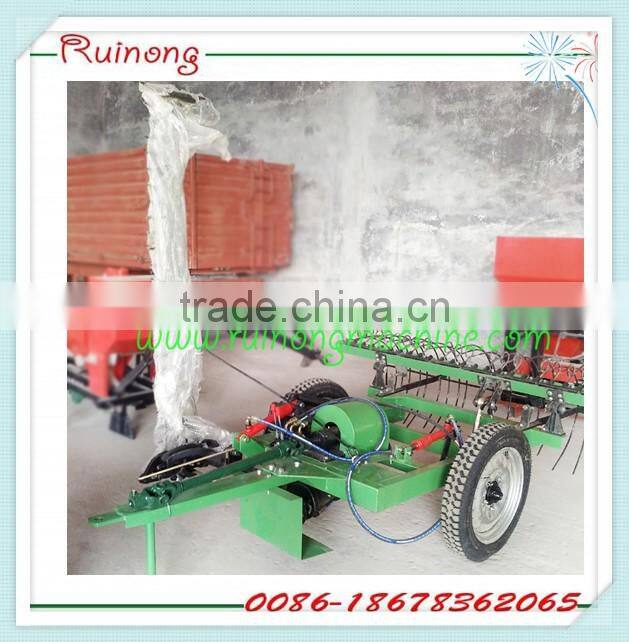 pto grass cutter and hayrake machine
