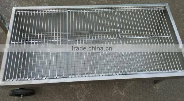 Outdoor stainless steel BBQ grill