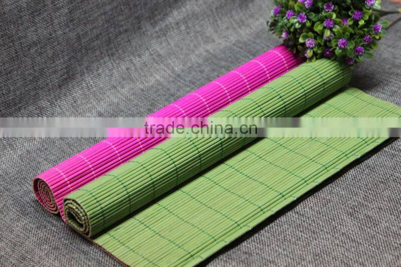 cheap and high quality print bamboo placemat tableware placemat