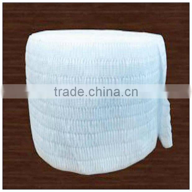 Printed jacquard elastic for front short and long back wedding dress