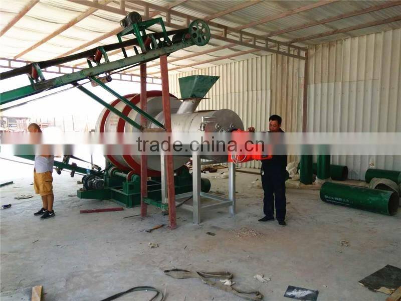 3-5T/H Rotary drum dryer TDS623 Sand dryer for sale