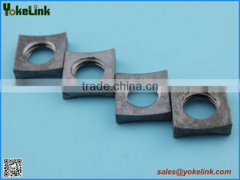 Carbon steel HDG Concave hex lock nut