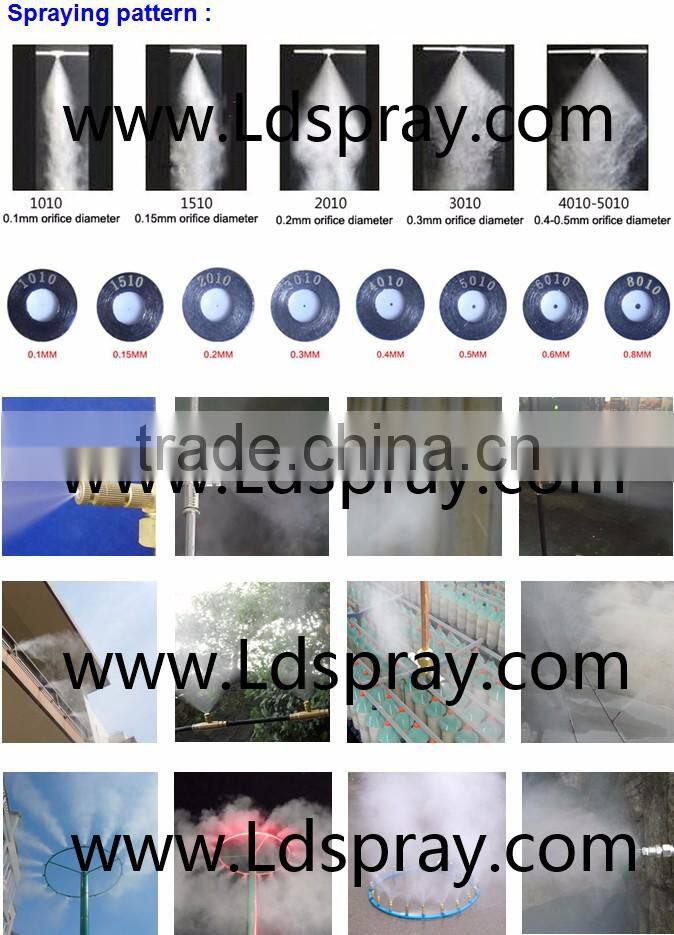 spray nozzles high pressure fog nozzle