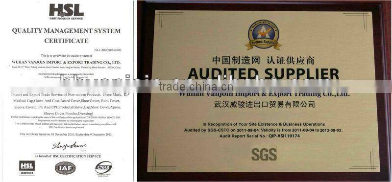 Disposable Nonwoven Active Carbon Protective Mask