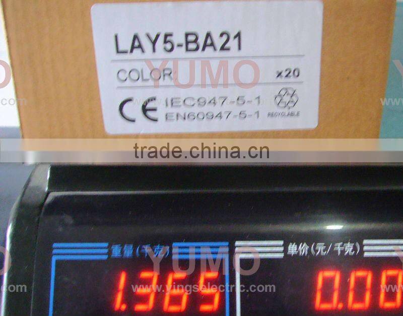LAY5-BA21 push button switch black