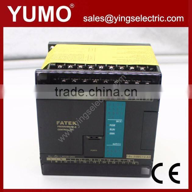 FATEK FBs-24MCT2-AC 24points high function NPN transistor outpt AC220V CPU type PLC
