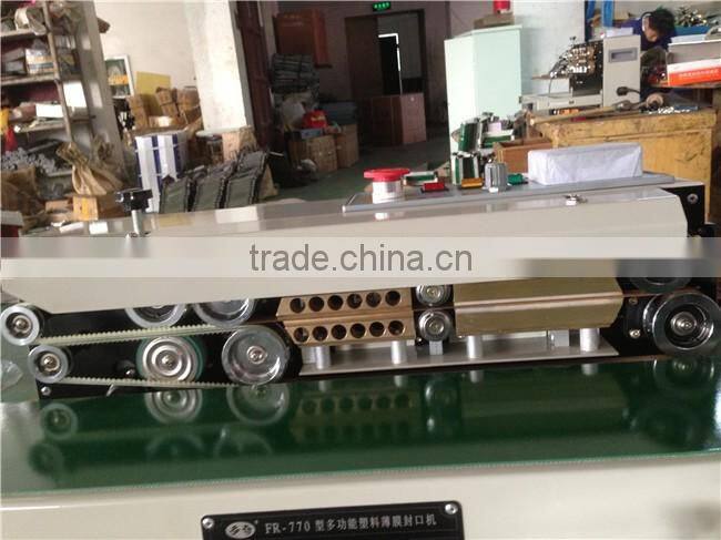 Widely used aluminium foil bags heating sealing machine price