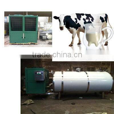 50L-5000L CE certificated Milk direct cooling tank with referigeration