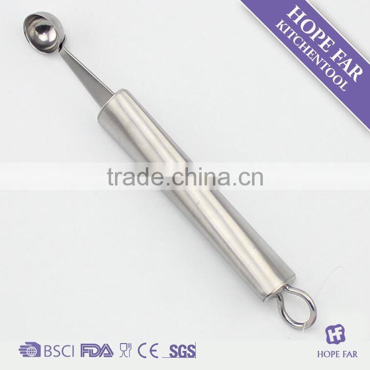 0300008 stainless steel small watermelon scoop,watermelon serving spoon