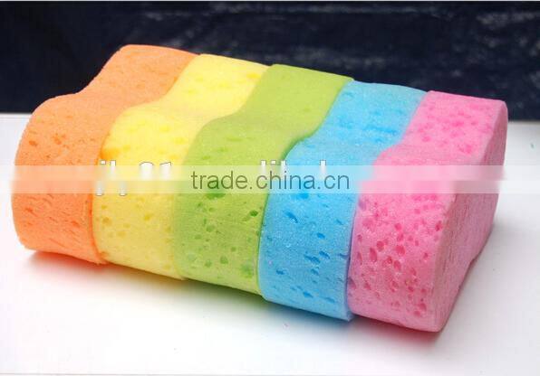 Effective cleaning ~! Colorful and 8shape cleaning sponge for washing car