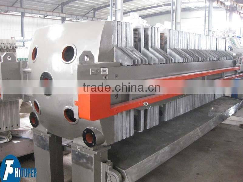 24 hours continuous work screw filter press for activated sludge deewatering