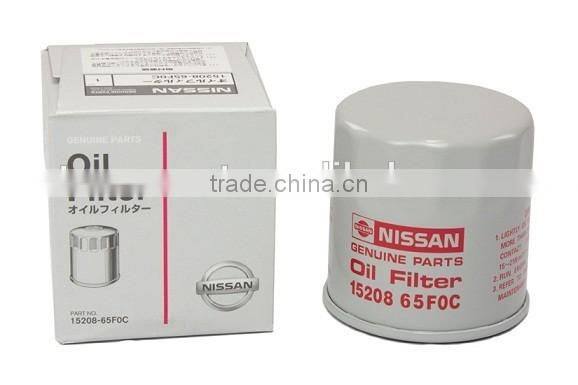 Auto engine aftermarket high grade oil filter paper fit for Toyota OEM:15208-31U0B