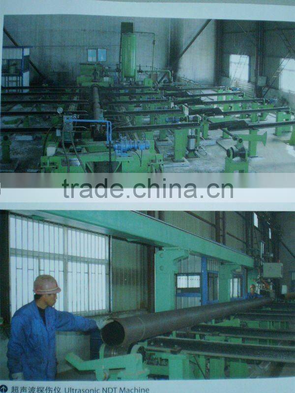 big OD gas spiral pipe