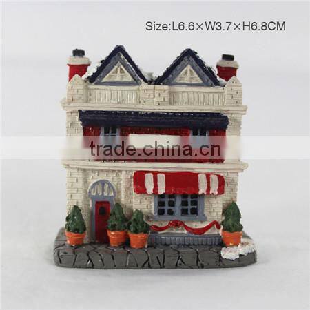 Polyresin mini decorative houses