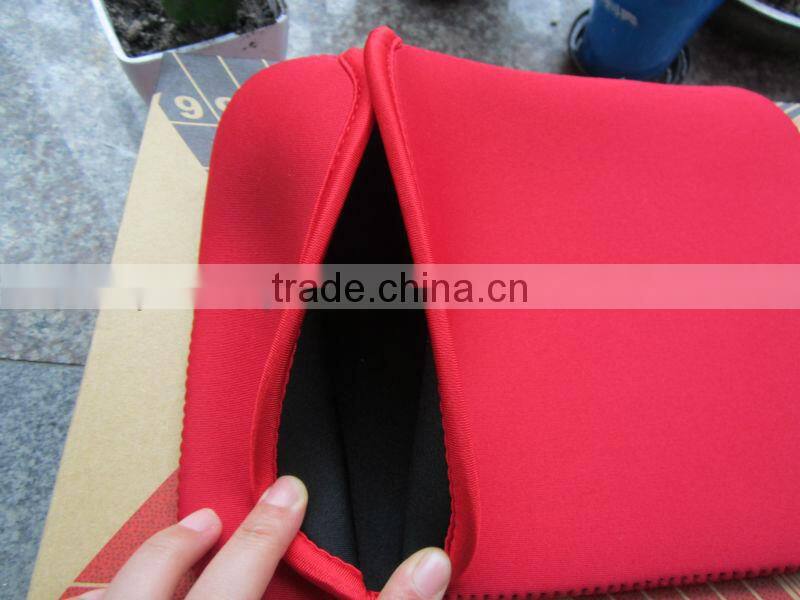 Neoprene flat panel computer bag