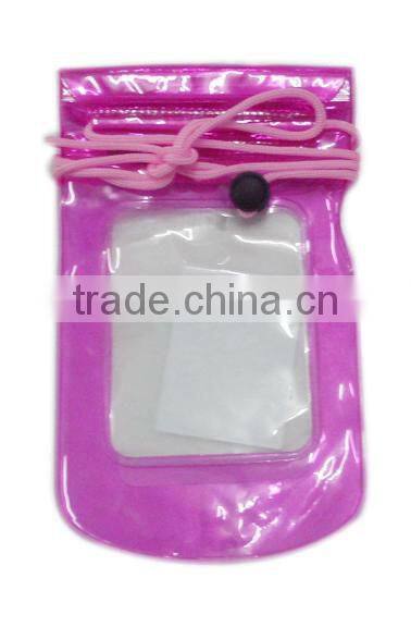 PVC Rubber Cell Phone Waterproof Bag