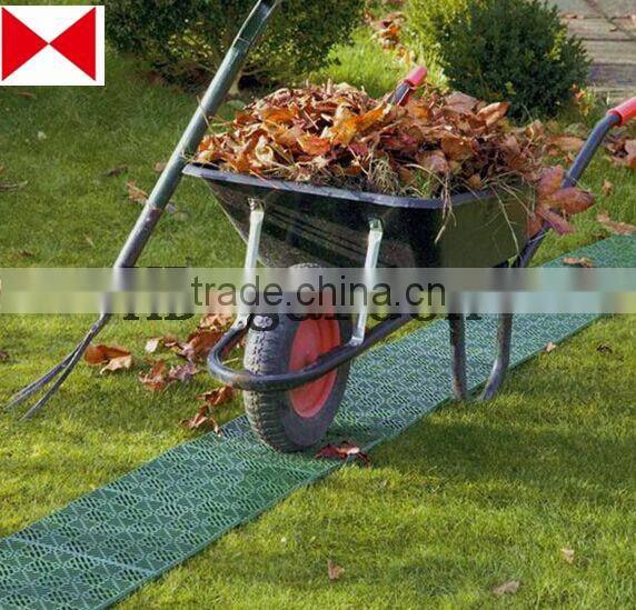 plastic outdoor garden edging tiles