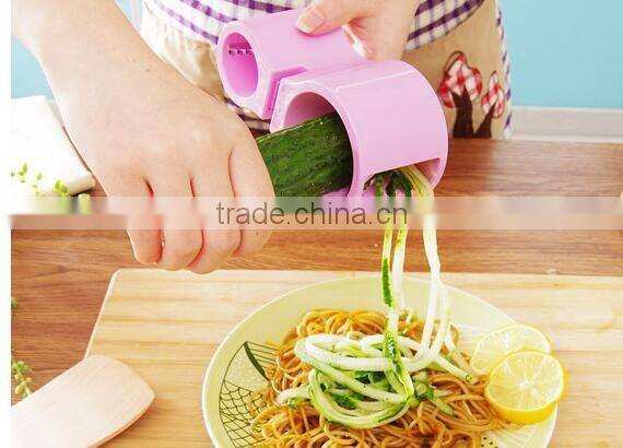 CY101 Multi-purpose Vegetable Spiral Cutter Sharpener Knife Grater Shredded Slicer Kitchen Accessories