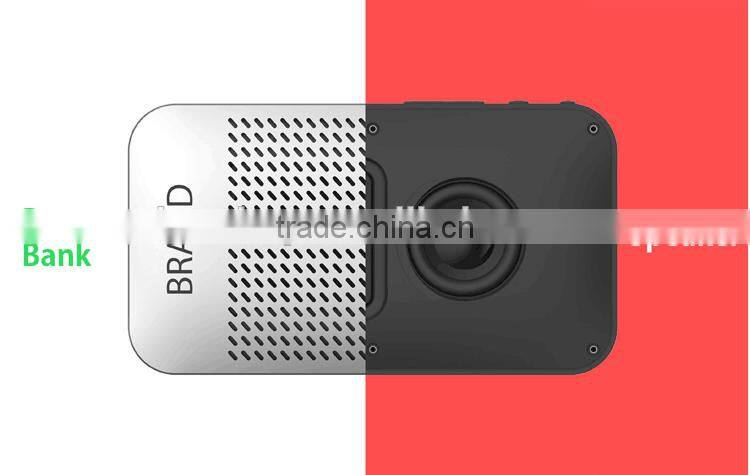 Multi-function mobile power Portable Speaker Super-thin safe polymer batteries Bluetooth stereo mini charging treasure Speaker