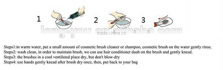 5pcs fashionable makeup brush beauty brushes custom makeup brush set