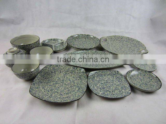 12pcs beautiful porcerlain dinnerware set