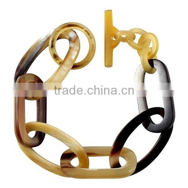 High quality best selling real buffalo horn beautiful chain necklace from Vietnam