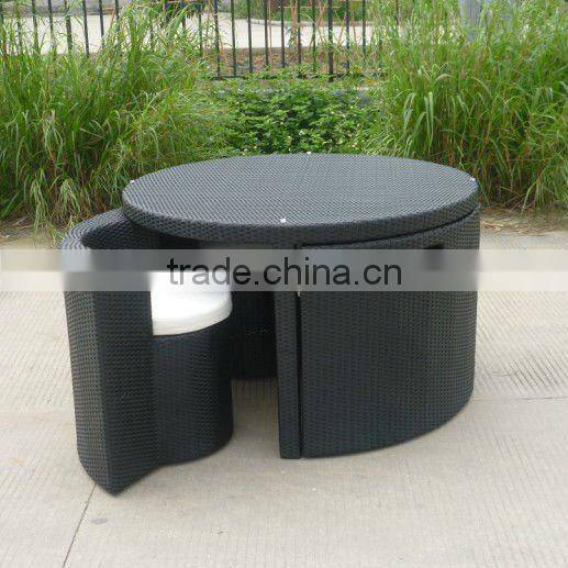 OUTDOOR GARDEN SECTIONAL Outdoor desk-chair Save space tables and chairs