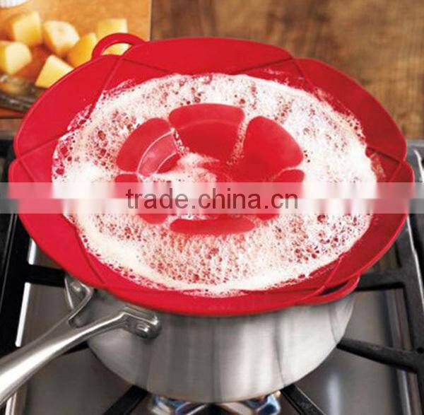 FDA food grade Silicone spill over boil over Lids