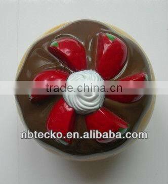 Hot selling cake shape sound kitchen timer/mechanical timer