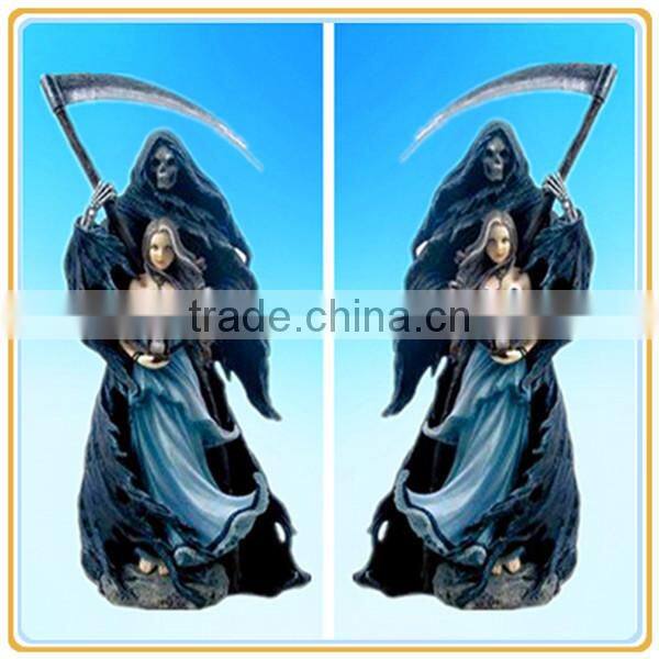 Plastic party decor figurine zombie, Halloween figure zombie, The Walking Dead figure zombie