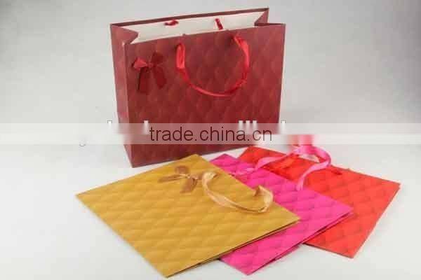 Foldable Gift Bag With Bowknot/ Shopping Bag