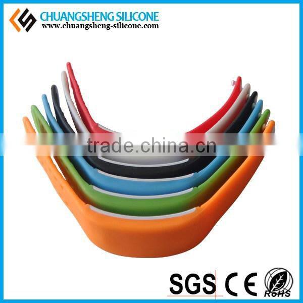 Mobile phone contacting smart system silicone watch