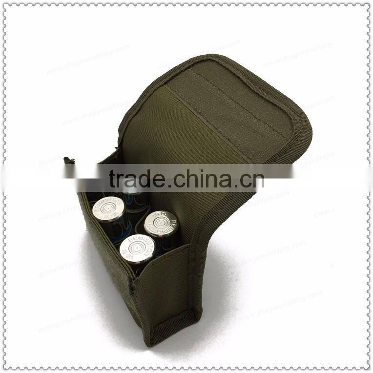 hot sale 2017 military triad bullet pouches 10 Round Shot gun Shotshell Reload Holder Molle Pouch For 12 Gauge