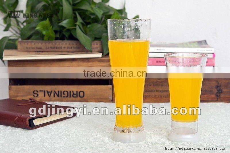 800ml & 450ml clear plastic led juice cups, flashing cups