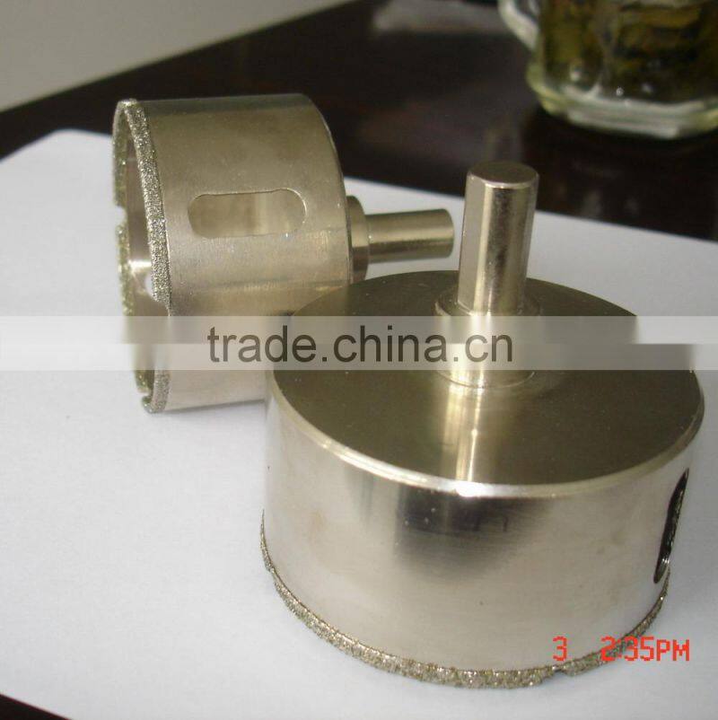 Good quality Electroplated Diamond core drill bits with water guide for marble
