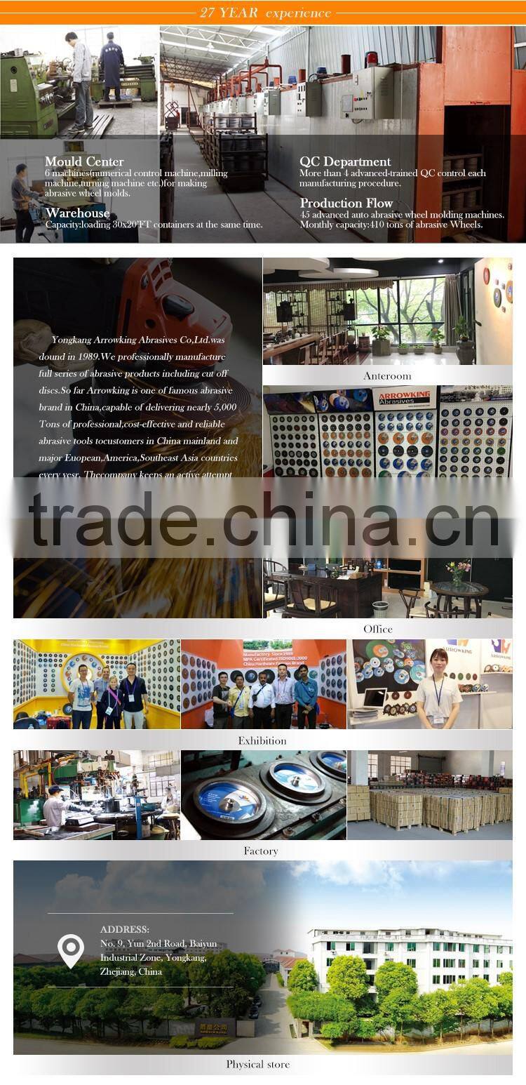 Aluminum oxide flap disc for stainless steel- Good quality!!