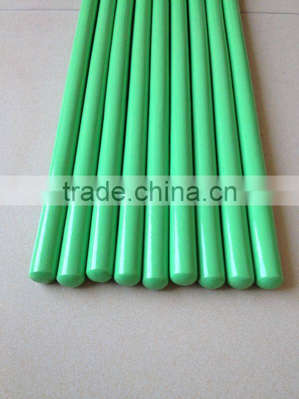 Hot Cleaning Tools wooden sticks for mop broom shovel PVC coated