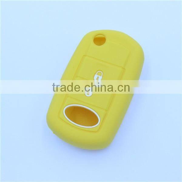 Silicone Cover fit for LAND ROVER Flip Remote Key Case Shell Fob