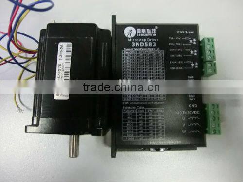 High Quality Motor 573s15 and driver 3nd583 3phase 1.5nm