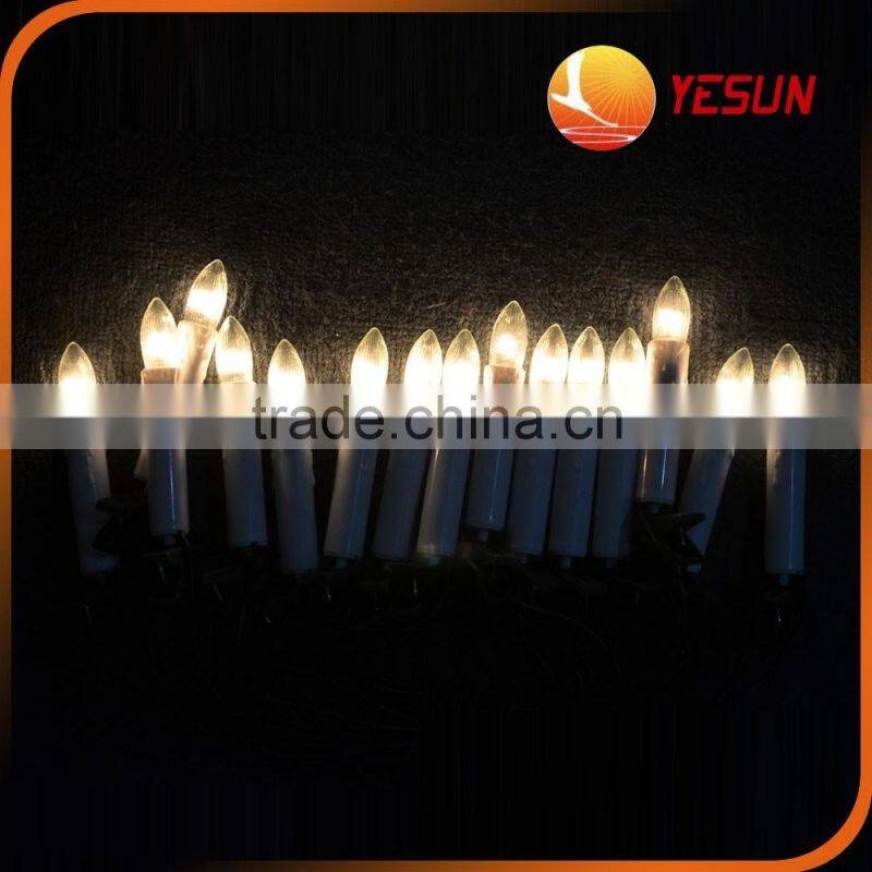 15 LED Candle Lights,PVC LED Candles ,Bulb LED Lights